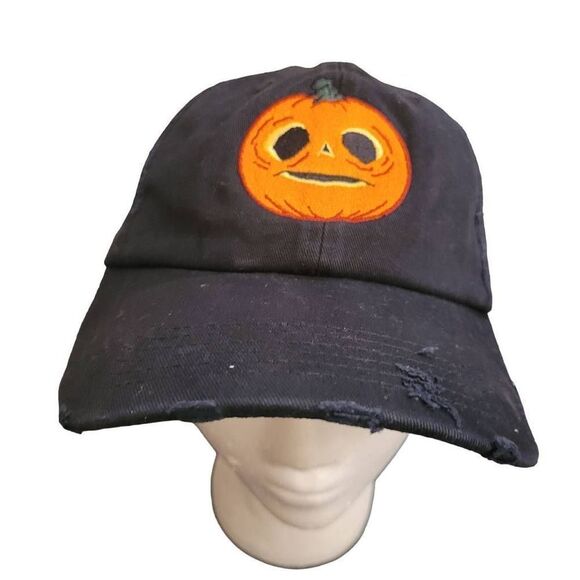 Universal Studios Black Distressed Cotton Lil Boo Halloween Horror Nights Cap 20 - Picture 7 of 13